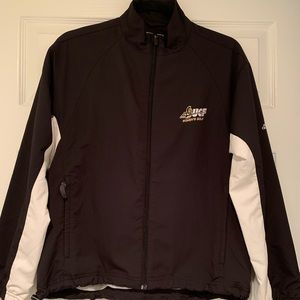 Vintage UCF women’s golf club wind jacket black size S